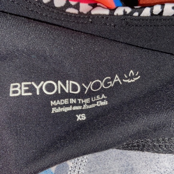 Beyond Yoga luxe print high waist full length long leggings XS - Picture 5 of 7